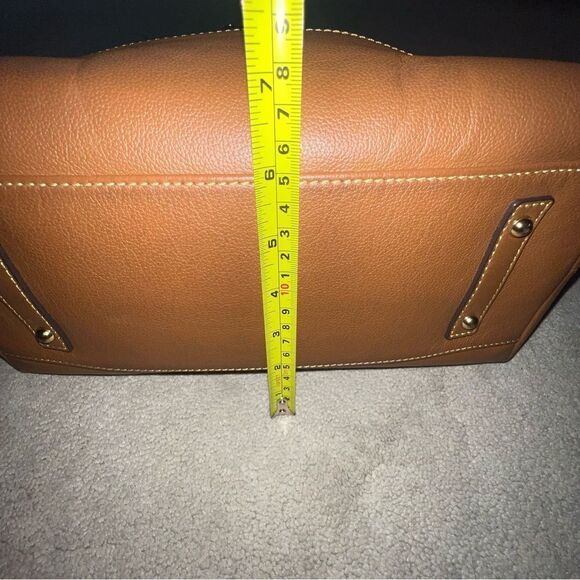 Dooney and Bourke Brown Leather Hobo Bag - Picture 14 of 15